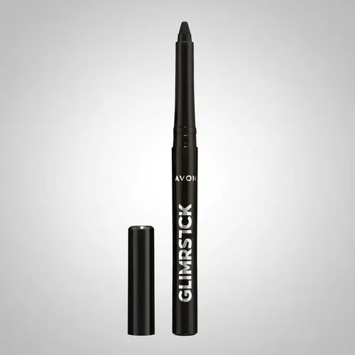 Avon Glimmerstick Diamonds Retráctil Negro Mate