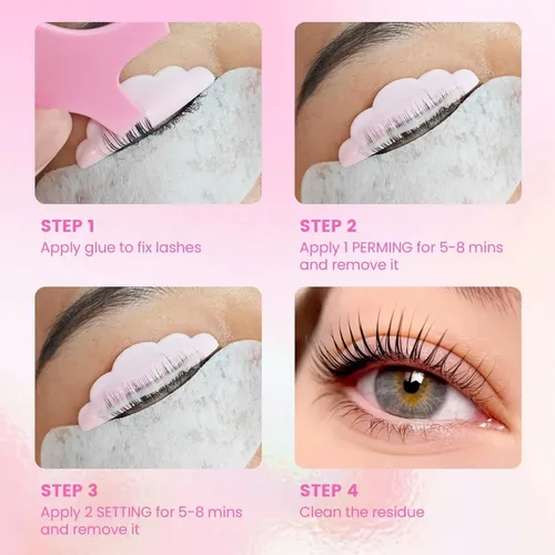 Cjw0.8g/pc Kit De Rizado Pestañas Lash Lifting Lomansacc