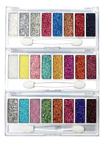 Sombra Ojos Glitter Glow Vibes Con Aplicador Modelo 1 39554