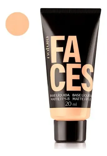 Base Líquida Check Matte Faces 20 Ml Natura 12f