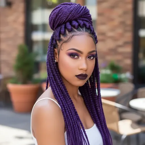 Extension Pelo Kanekalon Térmico Trenzas Africanas A35 Kpop