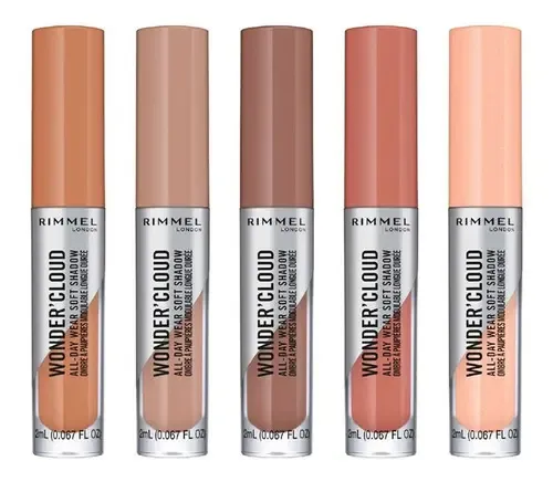 Sombra de Ojos Líquida Rimmel London Wonder Cloud, 004 Spiced Petal Mate