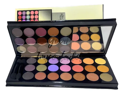 Paleta De Sombras Satinadas