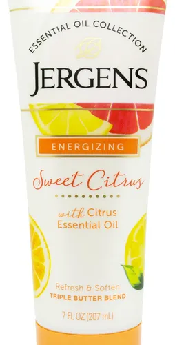 Jergens Energizing Crema Corporal Sweet Citrus Mango Coco