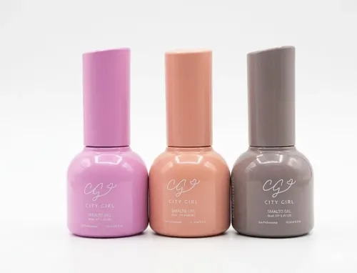 Esmaltes City Girl Uv Led X 3 Un. 10ml