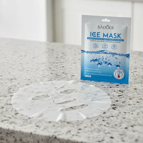 Set X4 Mascarilla Facial Sadoer Ice Mask Hidratante