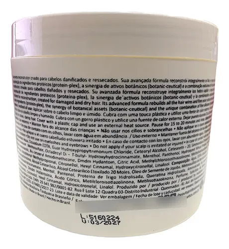 I.beauty Professional Máscara Capilar Keratin 500 Gr Maximum