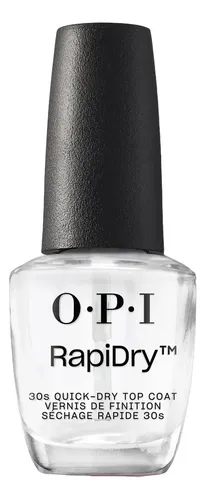 Opi Rapidry Top Coat Secado Rapido P/ Esmaltes Uñas X15ml Color Translúcido