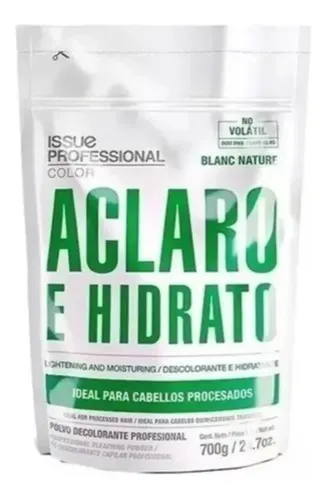 Polvo Decolorante Issue Blanc Nature X 700 Gr X 4 Unidades