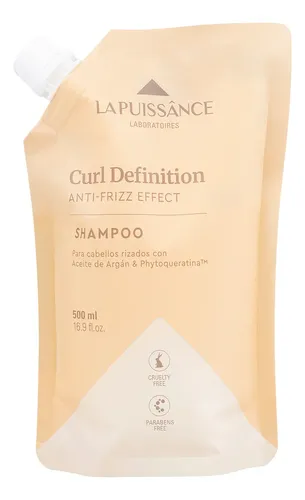 La Puissance Curl Shampoo Cabello Rulos Doypack Refill 500ml