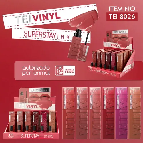 Labial Superstay Vinyl Ink Tei
