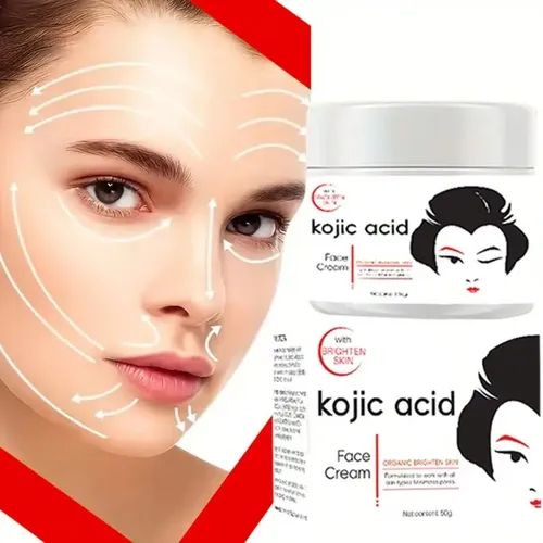 Crema Aclarante Iluminadora Ácido Kójico Manchas Paño 120g Mixta Día/noche
