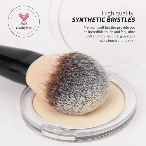 Brocha Ducare-foundation, Bronceador De Contorno, Brocha B01