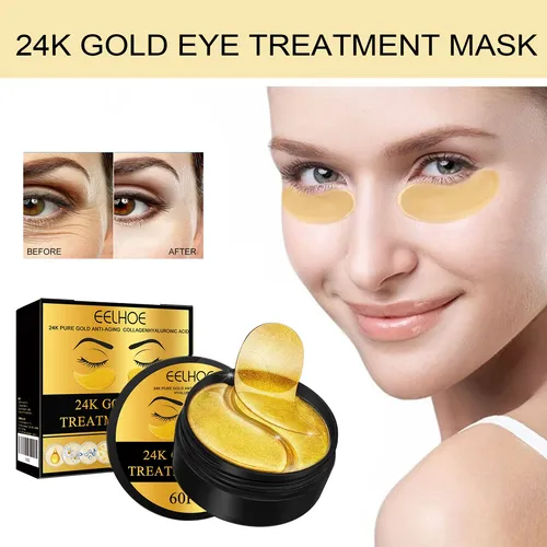 Máscara Para Contorno De Ojos Eelhoe Colágeno Hialurónico Todo Tipo De Piel