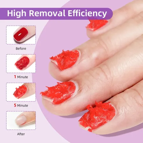 Removedor De Esmalte De Uñas En Gel Jodsone 16.5ml Efectivo