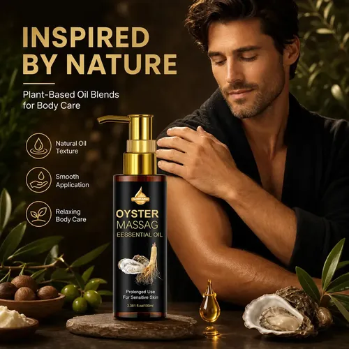 Aceite Corporal Para Hombres Sumifang Oyster 100 Ml