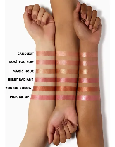 Elf Halo Glow Beauty Wand Rubor Líquido Lumino Berry Radiant