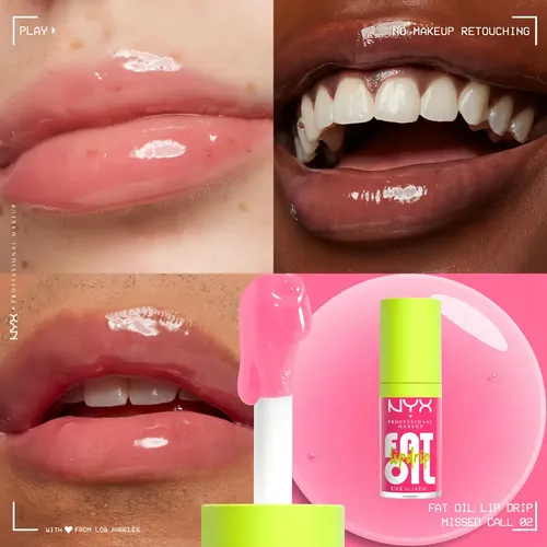 Brillo labial NYX Professional Makeup FAT Oil color missed call