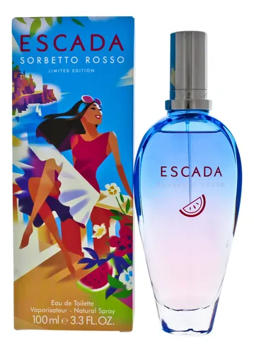 Sorbetto Rosso De Escada Para Mujer, 97 Ml Edt Spray (edició