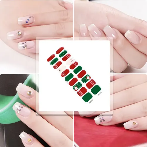 Kit De Pegatinas Para Uñas Navidad Navidad