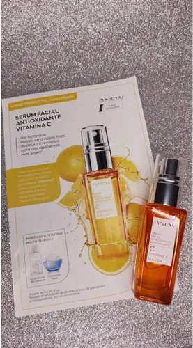 Serum De Vitamina C Y Ácido Hialurónico Anew Lidherma Avon