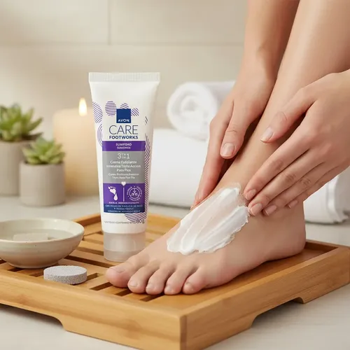 Crema Exfoliante Intensiva Para Pies 3en1 – Avon Care Fragancia Neutra
