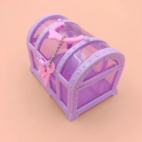 Caja De Cosméticos Grande Para Niñas, Organizador Violeta