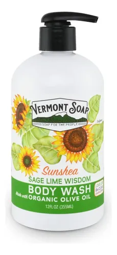 Jabón Corporal Vermont Sage Lime Wisdom 355 Ml Para Mujeres