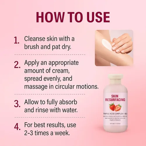 Crema Resurfacing Triple Ácido Con Cepillo 200 Ml