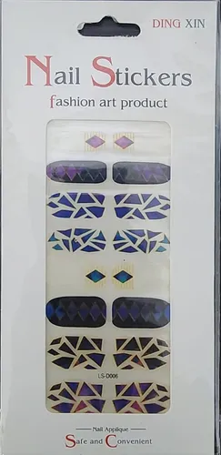 Pack X3 Stickers Uñas Cherrycoco Varios Modelos
