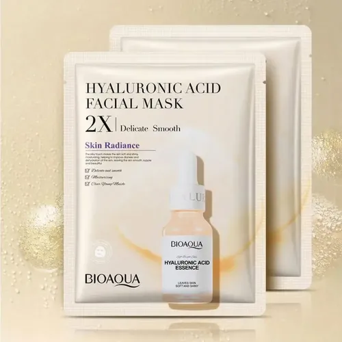 Mascarilla Facial Ácido Hialurónico Hidratante Radiante Pro