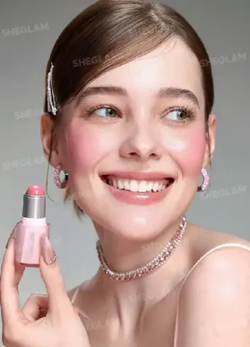Rubor En Barra Hidratante Buttery Bliss Sheglam Blush Stick Tono Del Maquillaje Love Cake