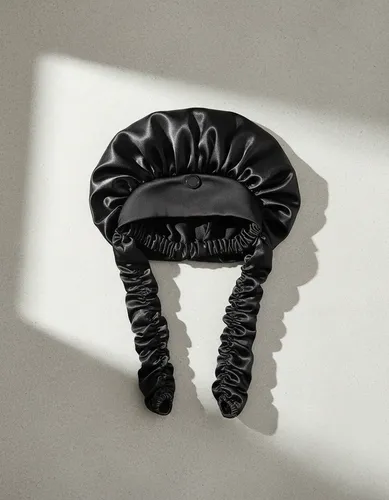 Gorro De Dormir Antifrizz Suave Para Cabello Negro