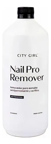 Removedor Esmalte Semipermanente Acrílico 1l City Girl