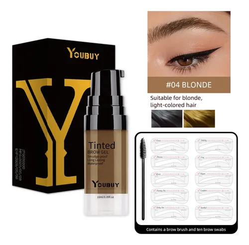 Gel Para Cejas Con Color Resistente Al Agua