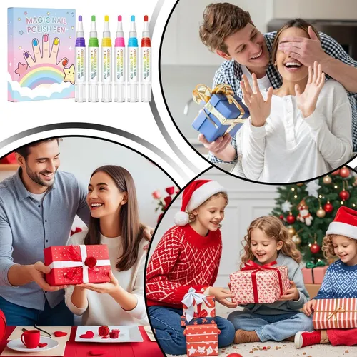 Bolígrafos De Uñas Para Niños – Marcadores De Arte De Uñas,