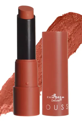 Labial Top Five Mousse Mate Italia Deluxe (variedades) Color Terra Cotta
