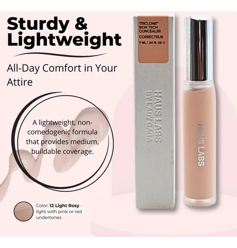 Corrector Hidratante Anti-ojeras Haus Gaga 12 Light Rosy