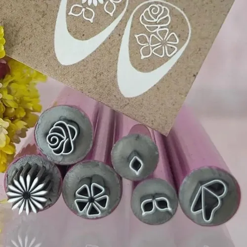Juego De 6 Bolígrafos Nails Art Stamp Set Nails Art Pen Set