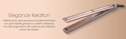 Planchita De Pelo Gama Keration Elegance Micro Glitt Y Long