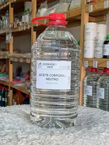 Aceite Corporal Neutro P/masajes X5 Litros