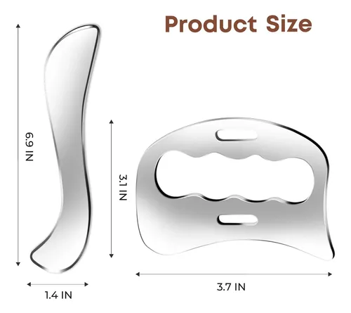 Juego De Herramientas Para Raspar Músculos Cheatky Gua Sha D