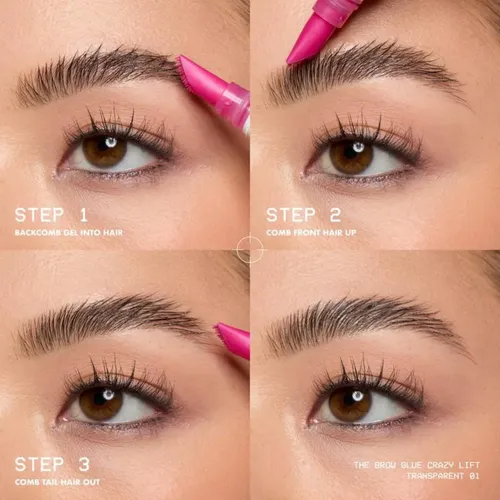 Gel Fygel Para Cejas Transparente, Impermeable, 7 Ml, N