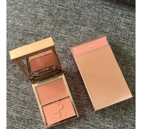 Patrick Ta Double-take Crème & Powder Blush Duo Rubor Tono Del Maquillaje Not Too Much