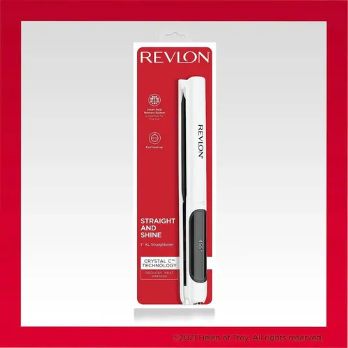 Plancha Profesional Revlon Crystal C 235°c Lacio Y Brillo