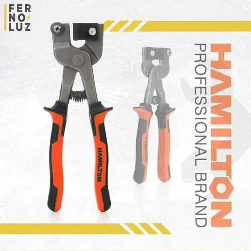 Tenaza Corta Cerámica Muelle Helicoidal Hamilton 8 Pul Tp30