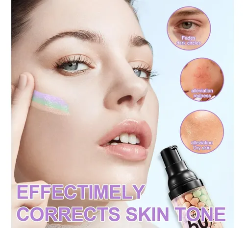 Sérum 3 En 1 Con Spf Para Rostro, Primer Y Corrector