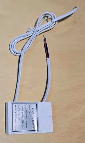 Interruptor Touch Para Tiras Led 220v Detrás De Espejo