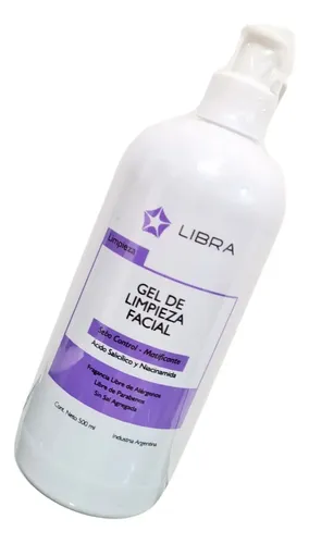 Gel Limpieza Facial Libra Sebo Control Piel Grasa-acné 500ml