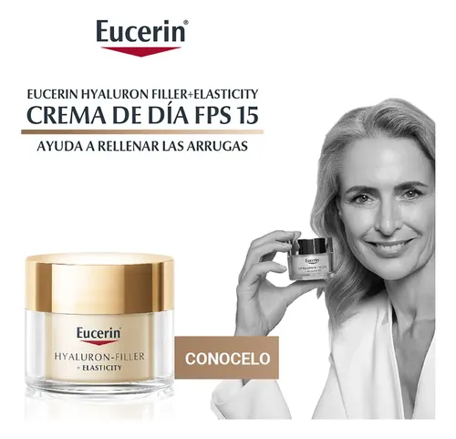 Crema Día Antiedad Eucerin Hyaluron-filler+elasticity X 50ml